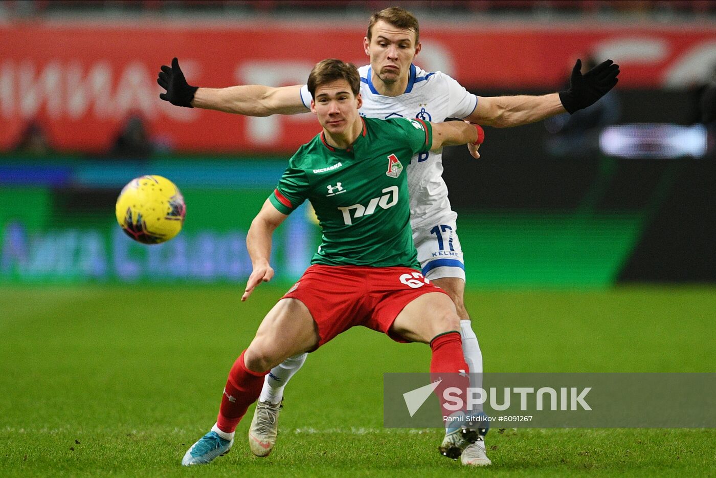 Russia Soccer Premier-League Lokomotiv - Dinamo