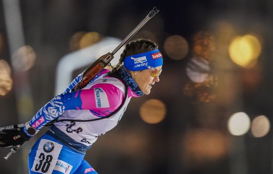 Sweden Biathlon World Cup Women Sprint