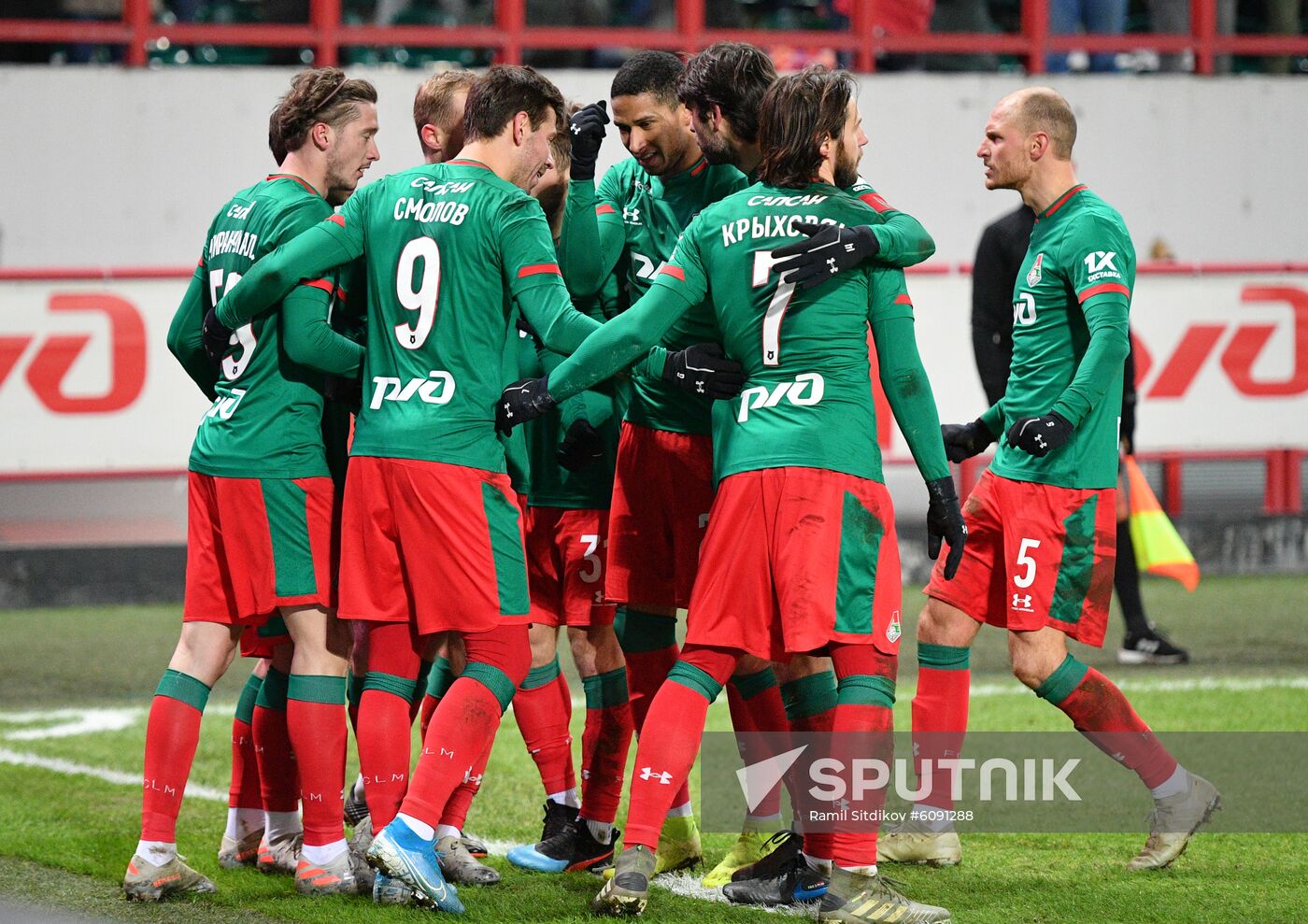 Russia Soccer Premier-League Lokomotiv - Dinamo