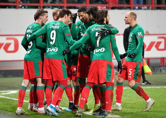 Russia Soccer Premier-League Lokomotiv - Dinamo