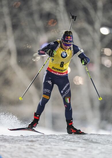 Sweden Biathlon World Cup Women Sprint