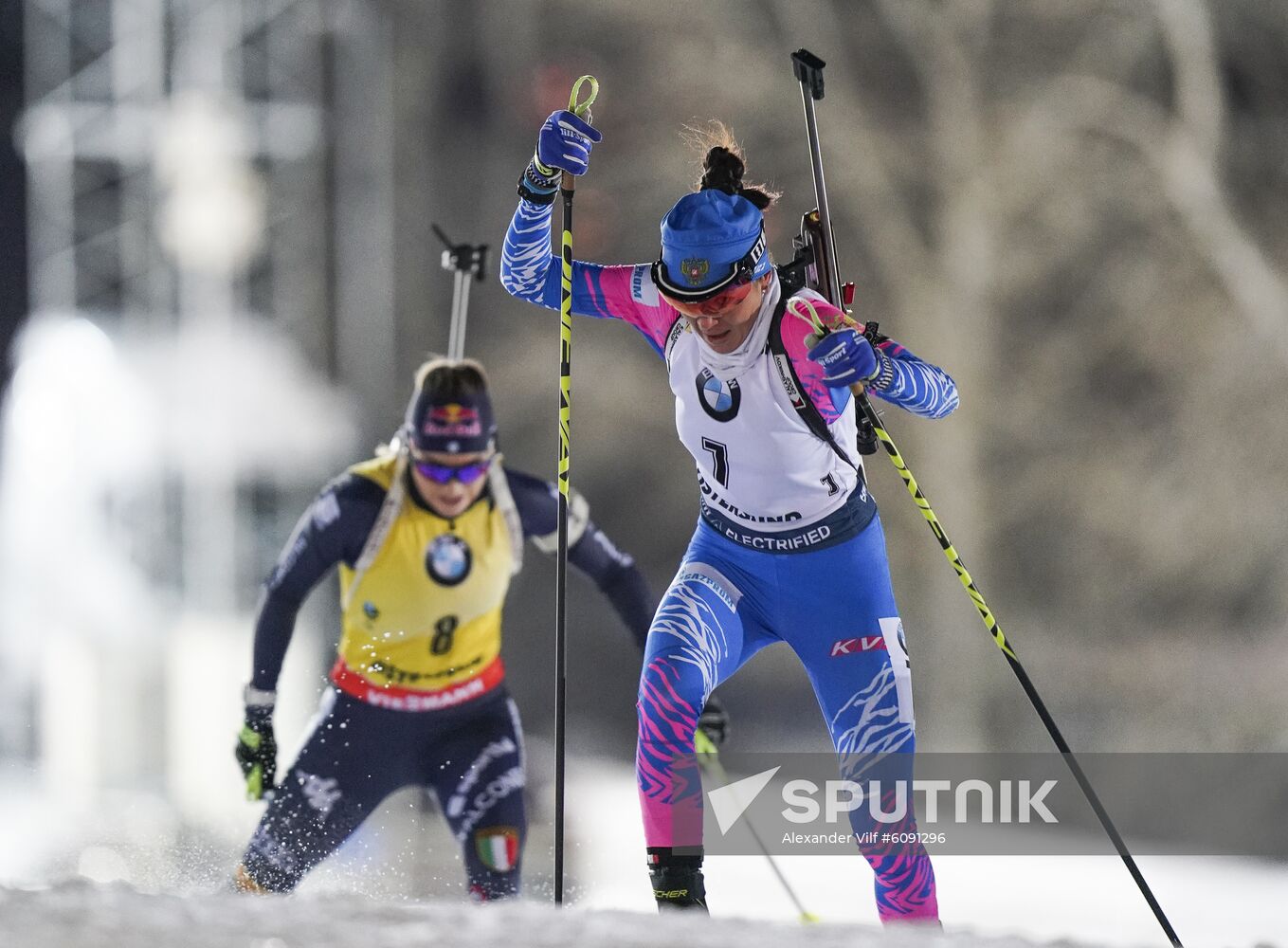 Sweden Biathlon World Cup Women Sprint