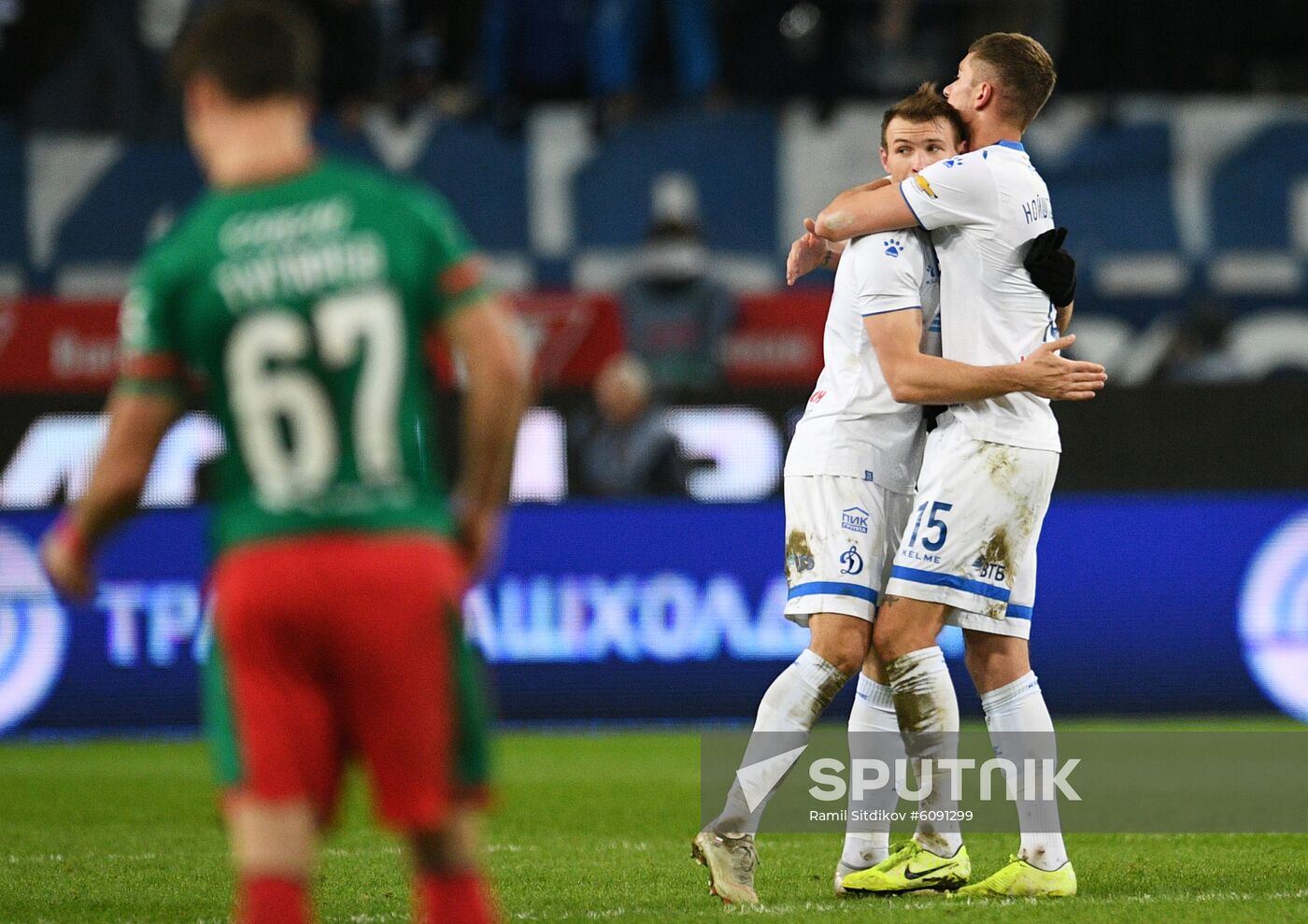 Russia Soccer Premier-League Lokomotiv - Dinamo