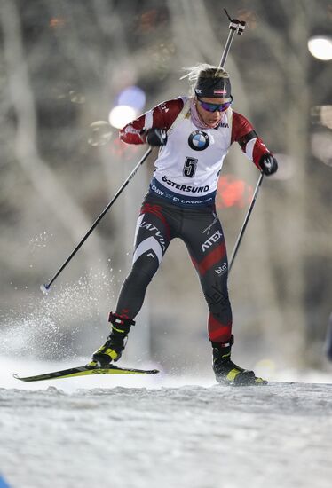 Sweden Biathlon World Cup Women Sprint