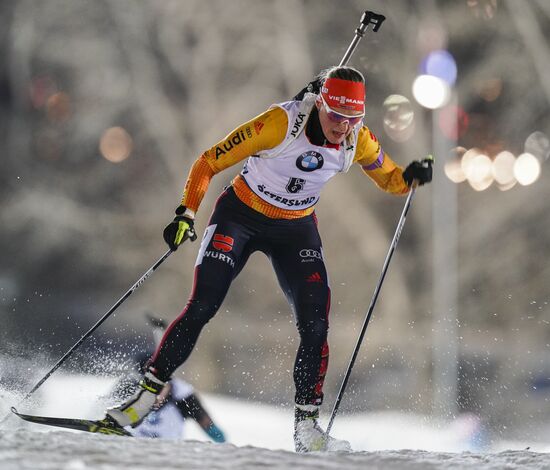 Sweden Biathlon World Cup Women Sprint