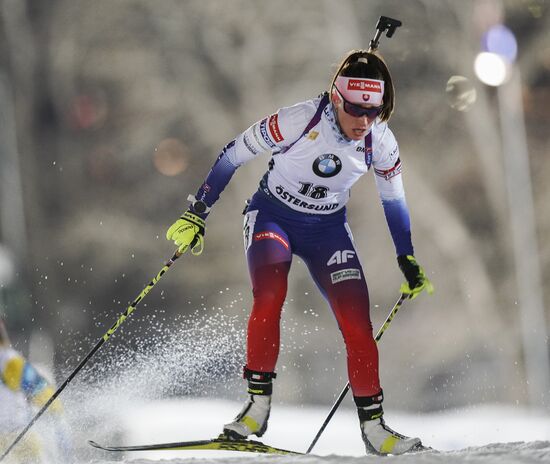 Sweden Biathlon World Cup Women Sprint