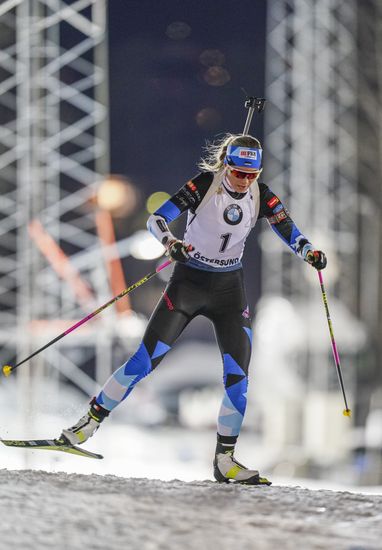 Sweden Biathlon World Cup Women Sprint