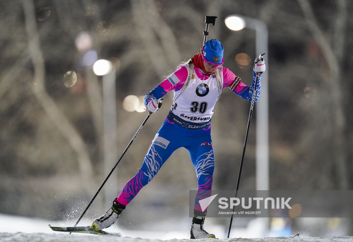 Sweden Biathlon World Cup Women Sprint