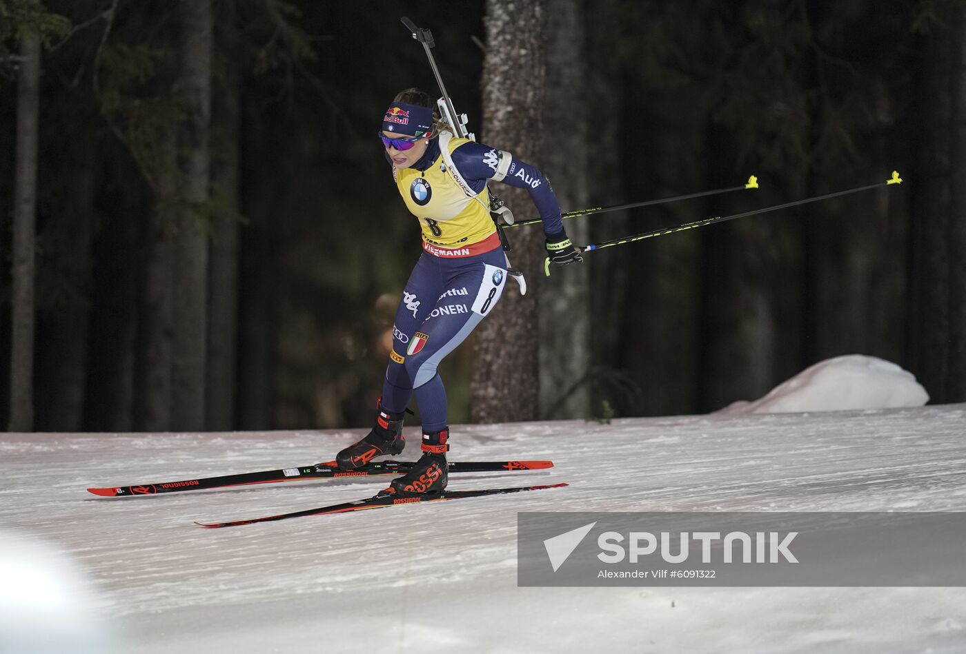 Sweden Biathlon World Cup Women Sprint