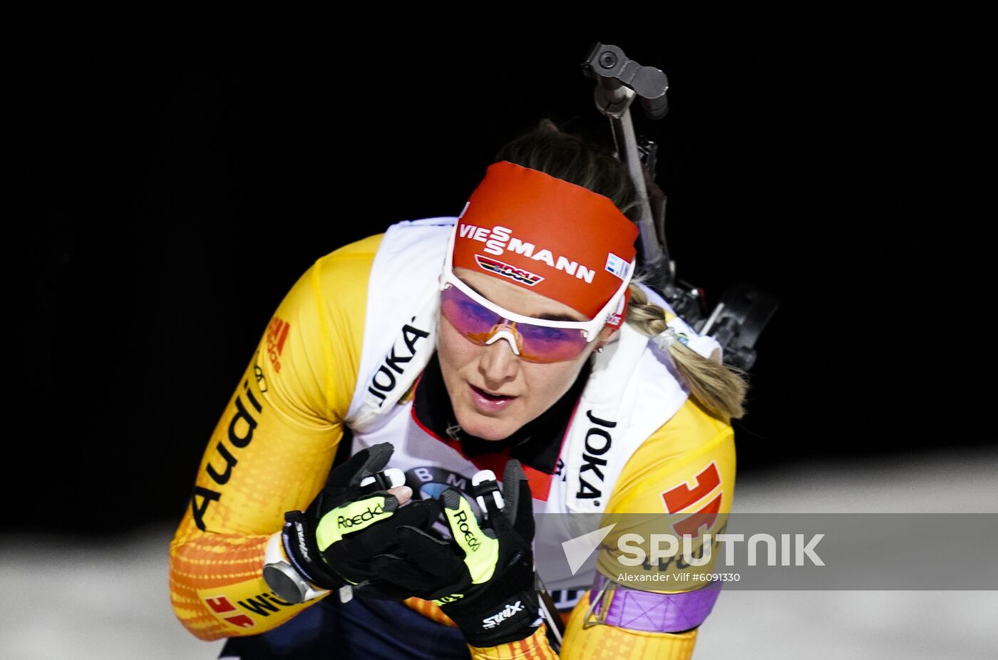 Sweden Biathlon World Cup Women Sprint