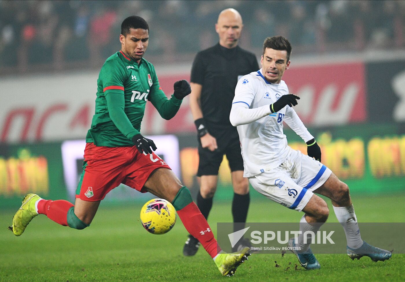 Russia Soccer Premier-League Lokomotiv - Dinamo