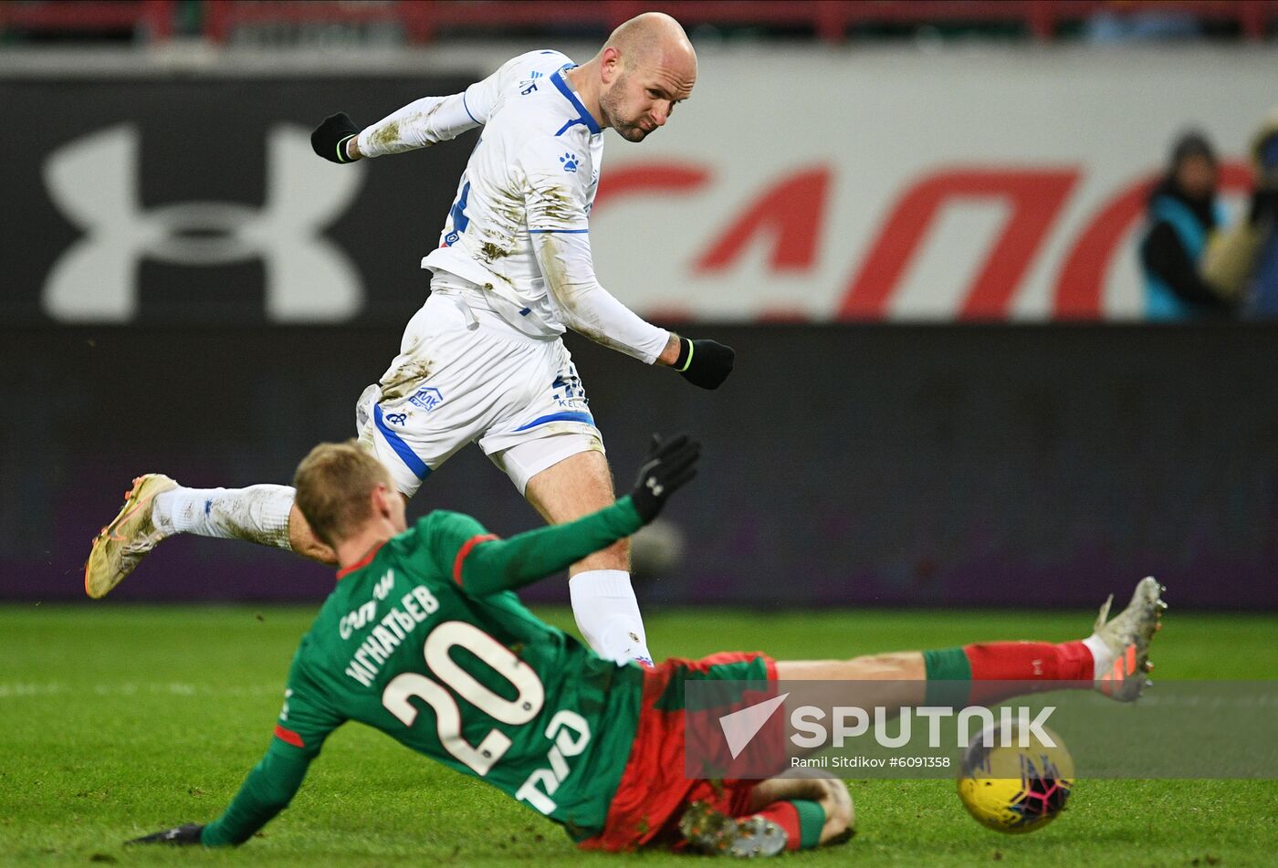 Russia Soccer Premier-League Lokomotiv - Dinamo