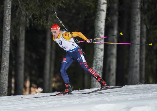 Sweden Biathlon World Cup Women Sprint