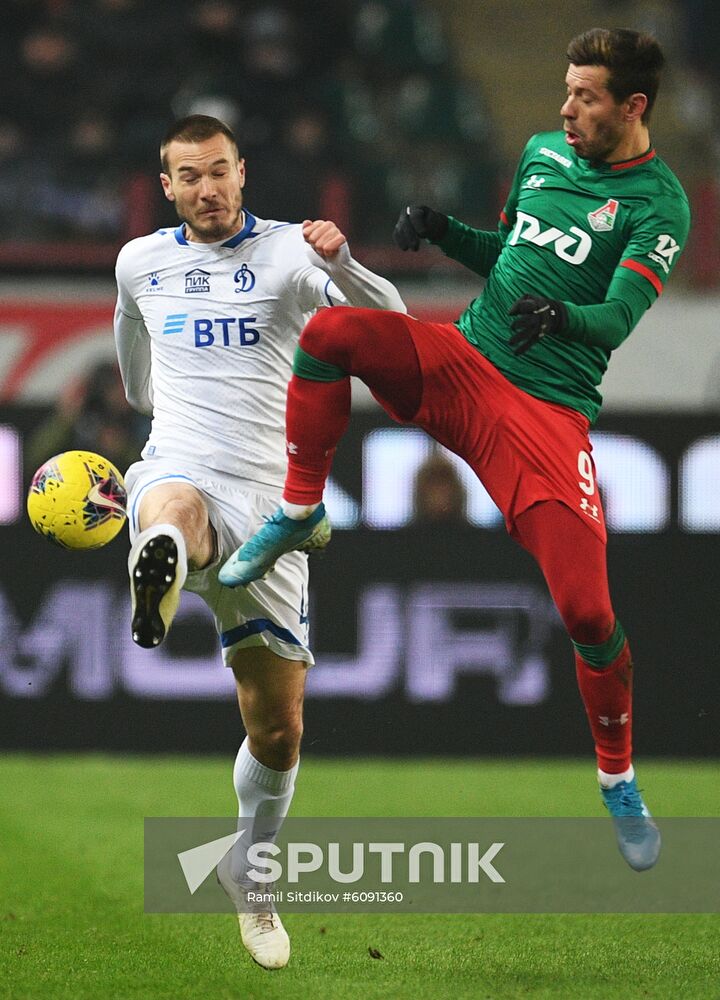 Russia Soccer Premier-League Lokomotiv - Dinamo