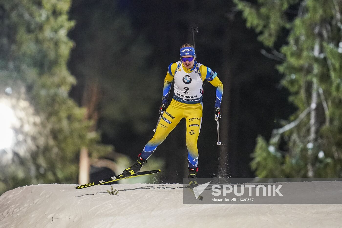 Sweden Biathlon World Cup Women Sprint