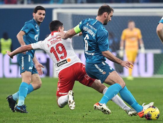 Russia Soccer Premier-League Zenit - Spartak