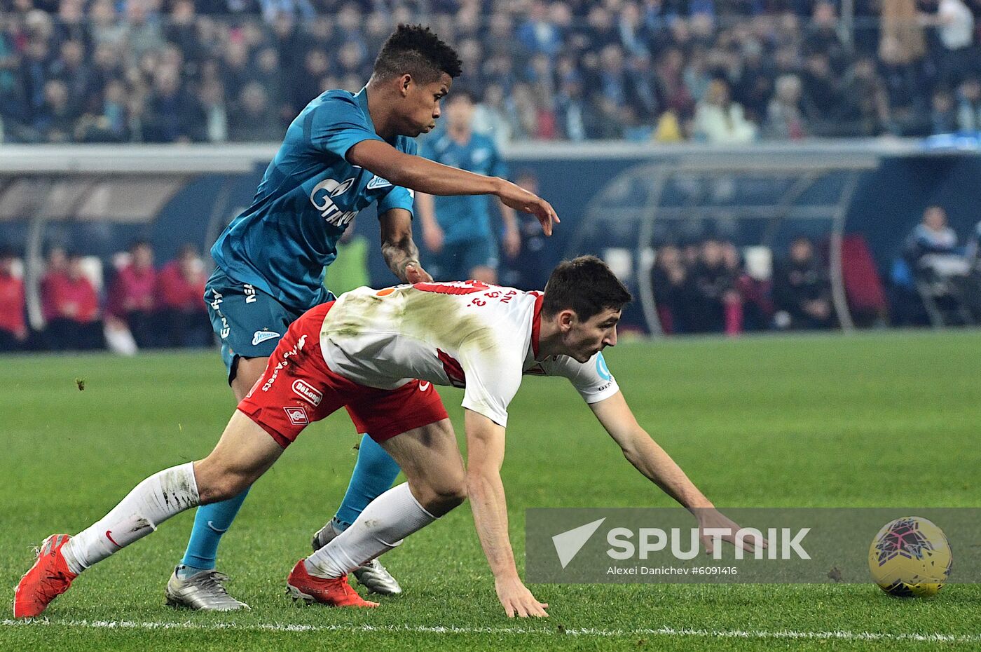 Russia Soccer Premier-League Zenit - Spartak