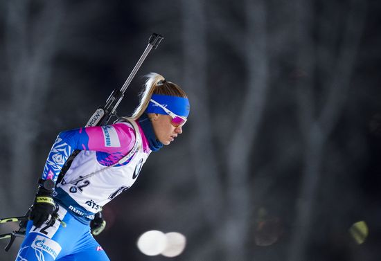 Sweden Biathlon World Cup Women Sprint