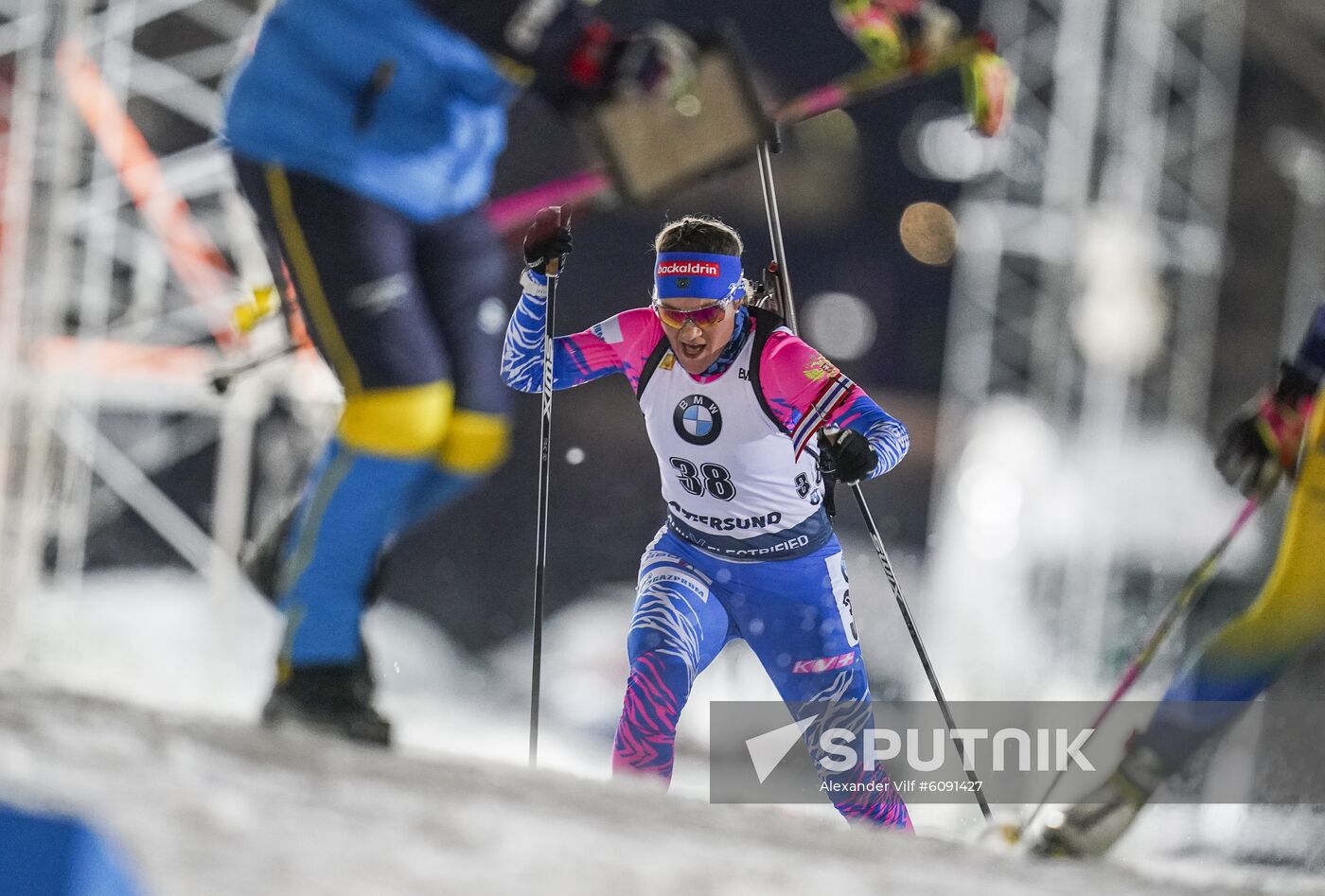 Sweden Biathlon World Cup Women Sprint