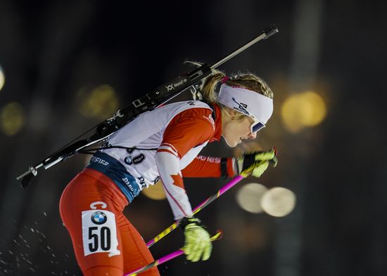 Sweden Biathlon World Cup Women Sprint