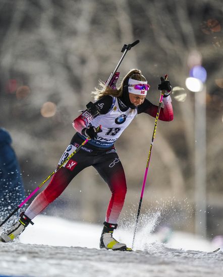 Sweden Biathlon World Cup Women Sprint