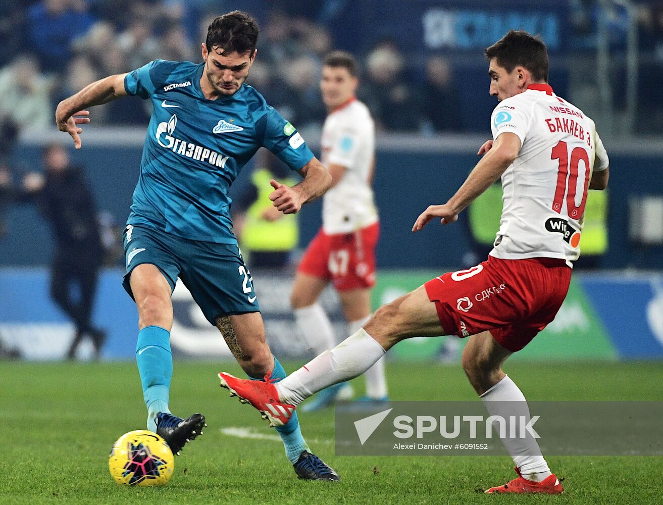 Russia Soccer Premier-League Zenit - Spartak