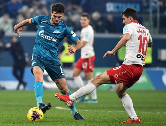 Russia Soccer Premier-League Zenit - Spartak