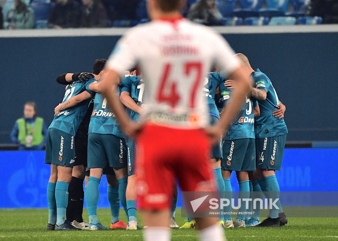 Russia Soccer Premier-League Zenit - Spartak