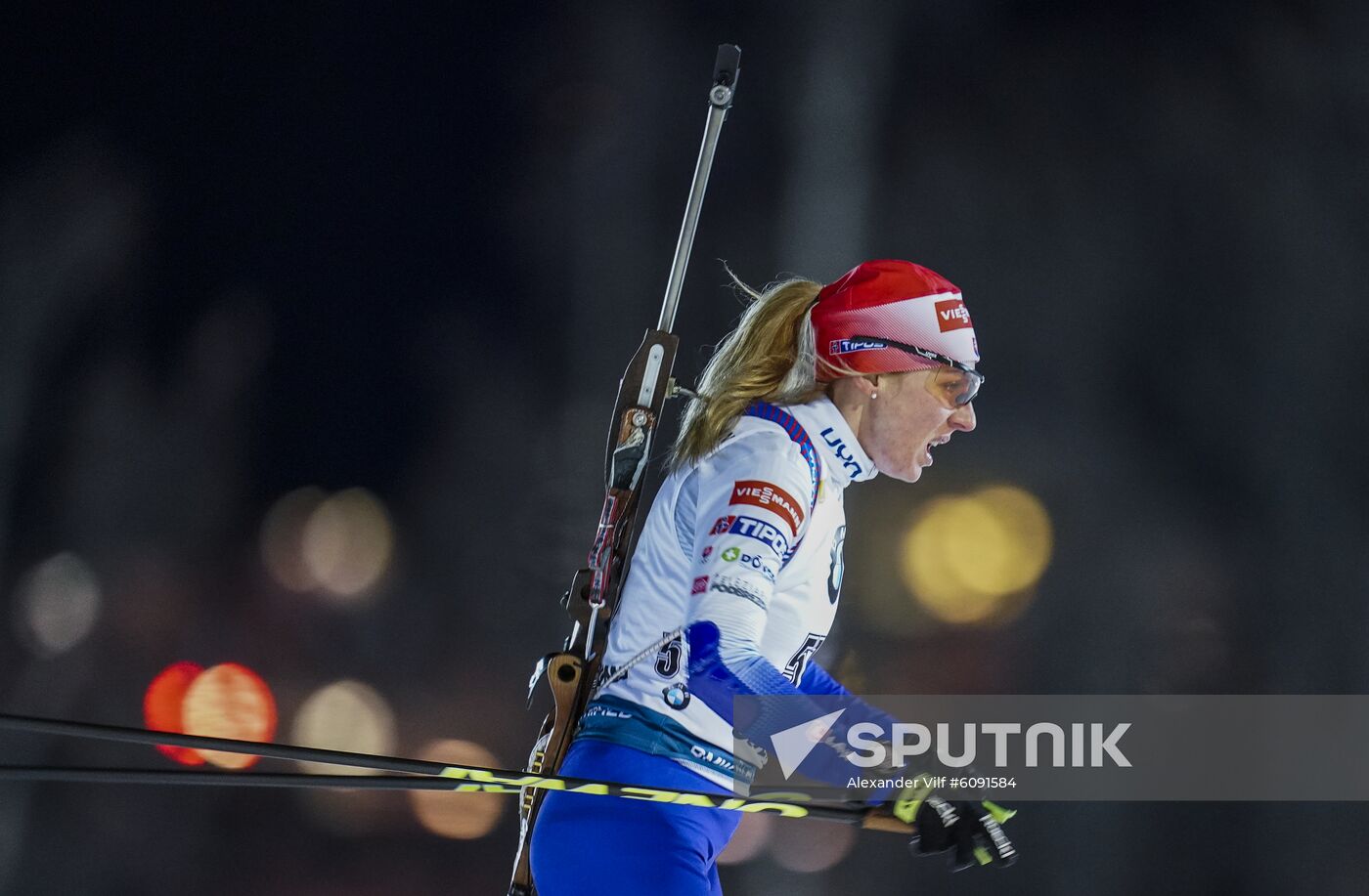 Sweden Biathlon World Cup Women Sprint