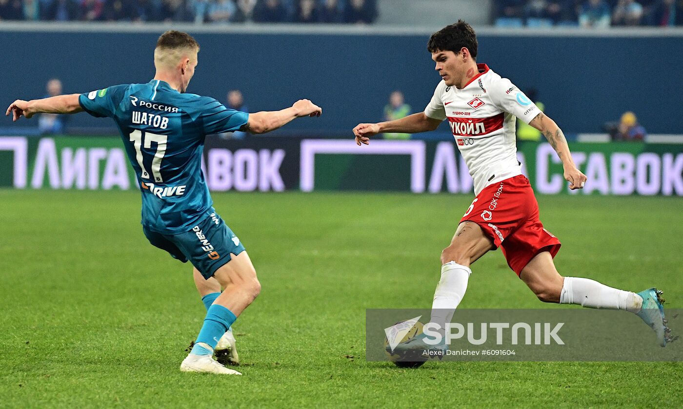 Russia Soccer Premier-League Zenit - Spartak