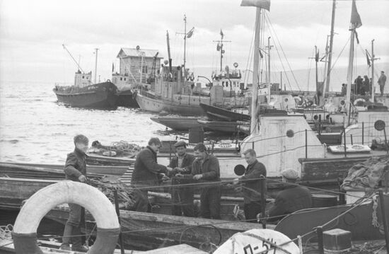 Baikal fishermen
