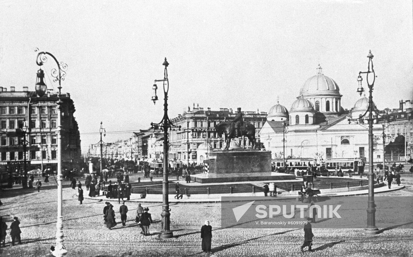 Emperor Alexander III monument