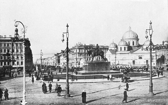 Emperor Alexander III monument