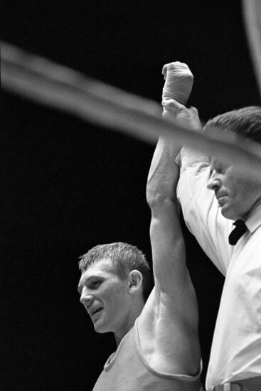Soviet boxer Anatoly Klimanov