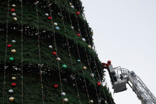 Russia New Year Preparations