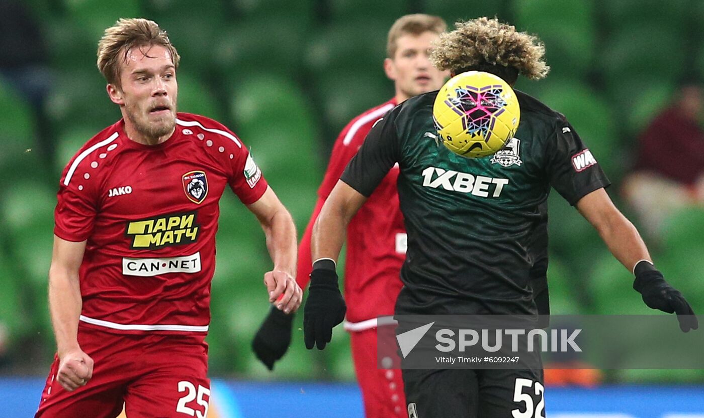 Russia Soccer Premier-League Krasnodar - Tambov