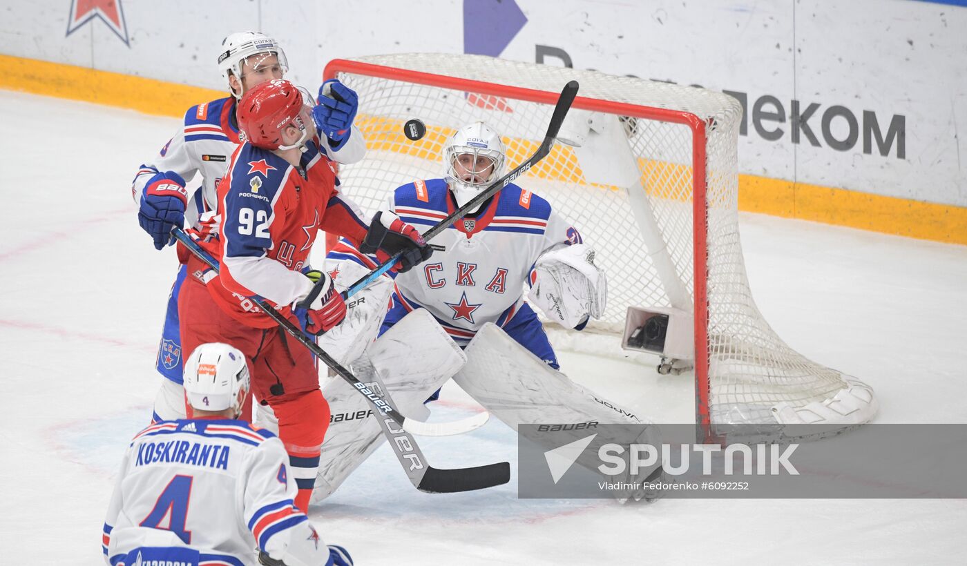 Russia Ice Hockey CSKA - SKA