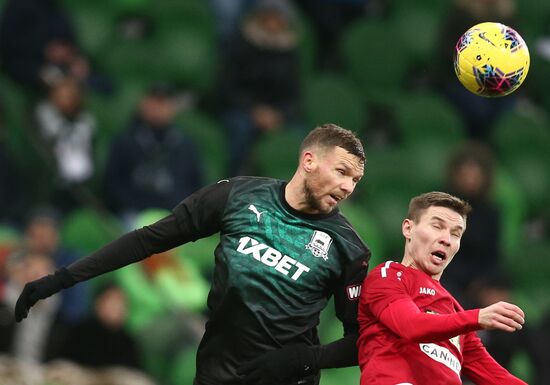 Russia Soccer Premier-League Krasnodar - Tambov
