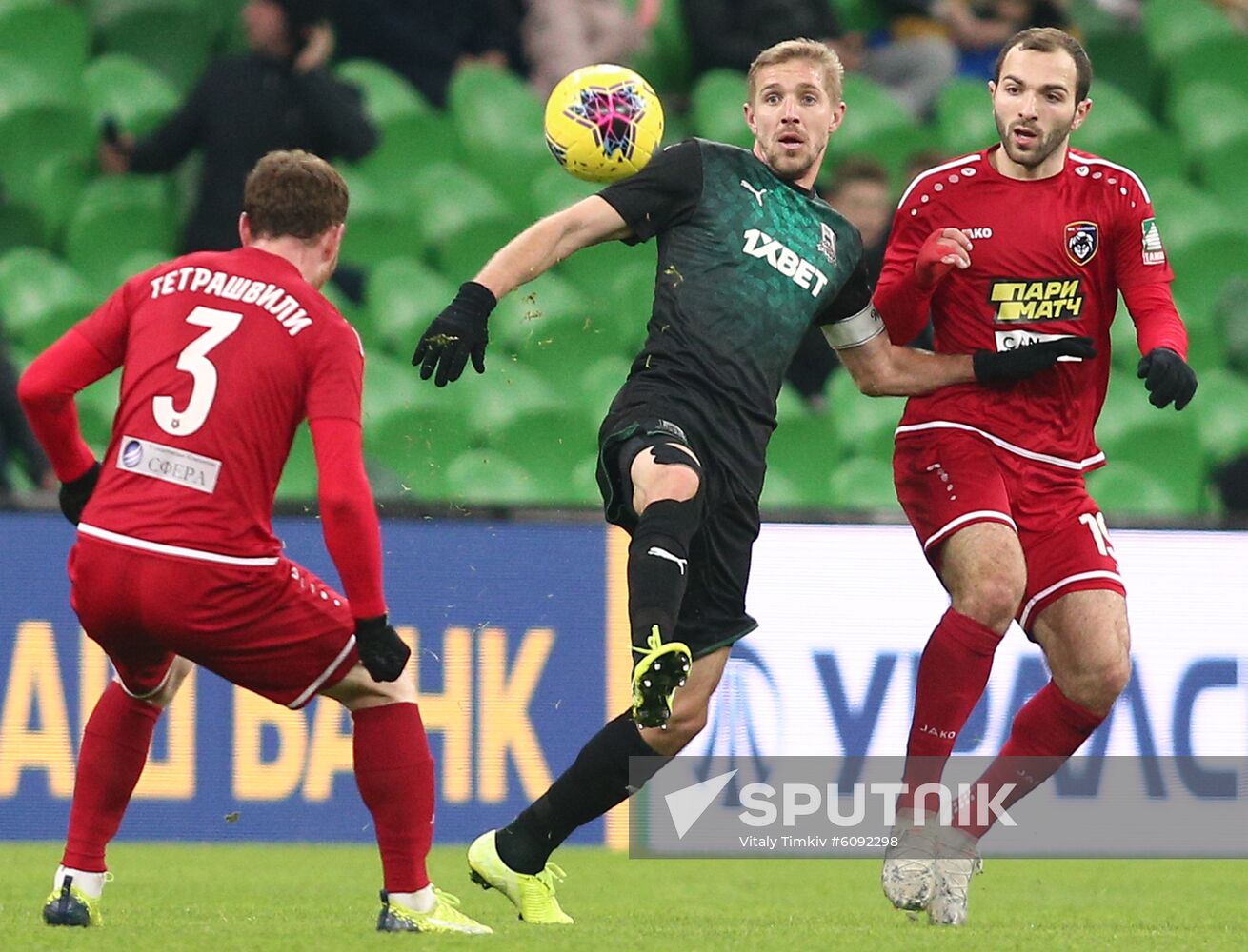 Russia Soccer Premier-League Krasnodar - Tambov
