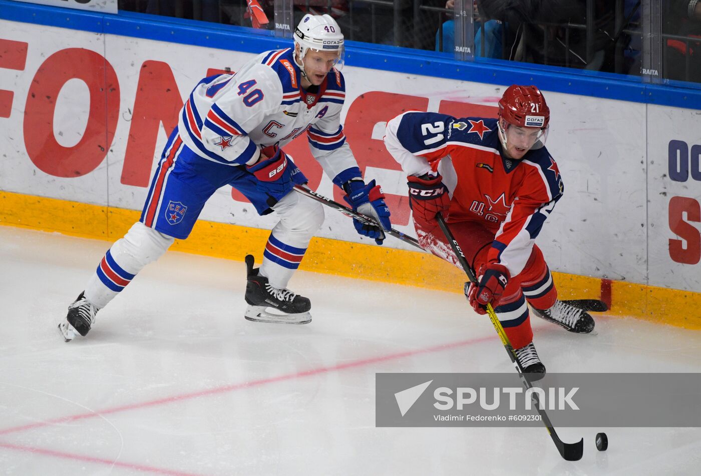 Russia Ice Hockey CSKA - SKA