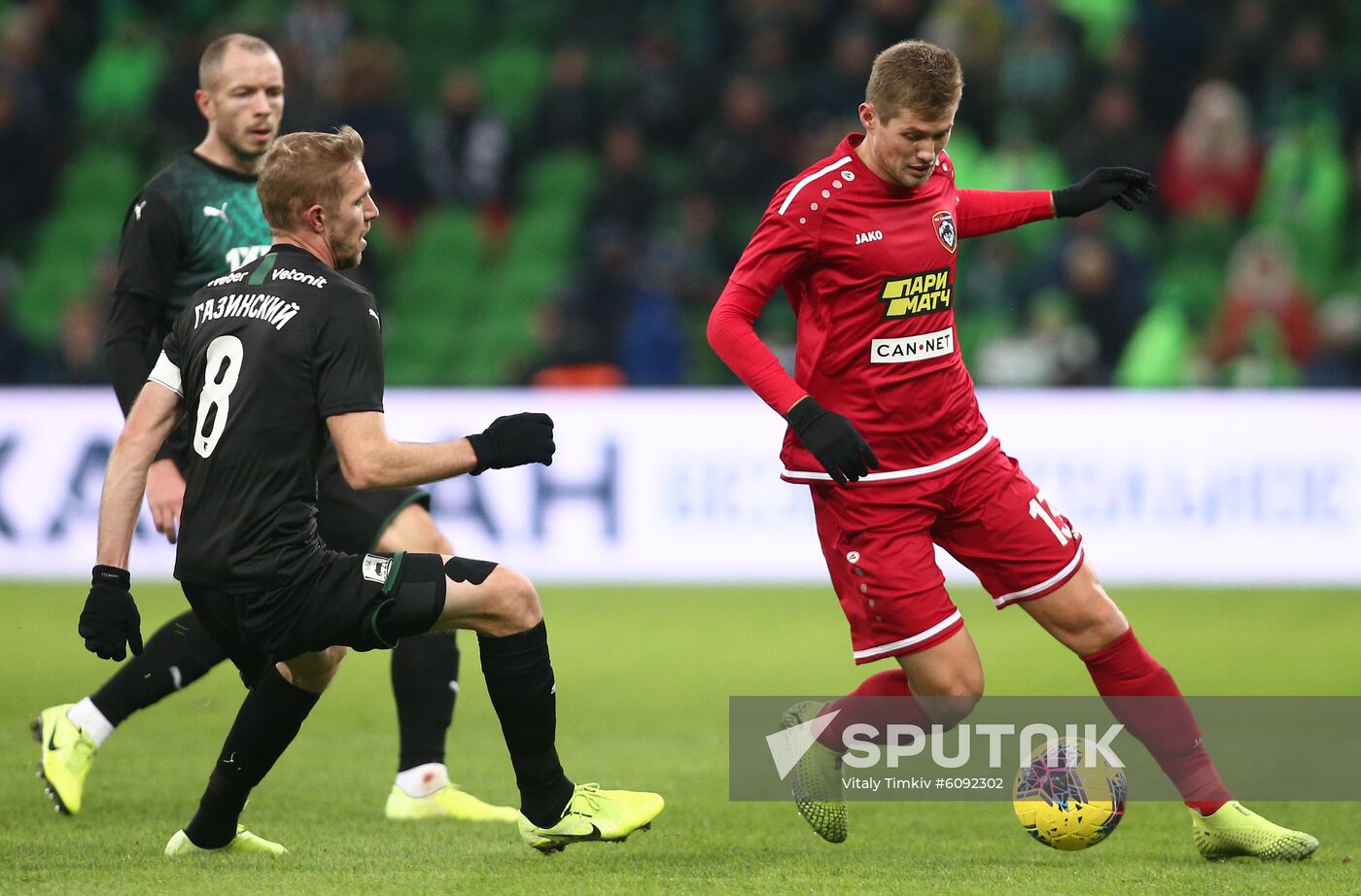 Russia Soccer Premier-League Krasnodar - Tambov