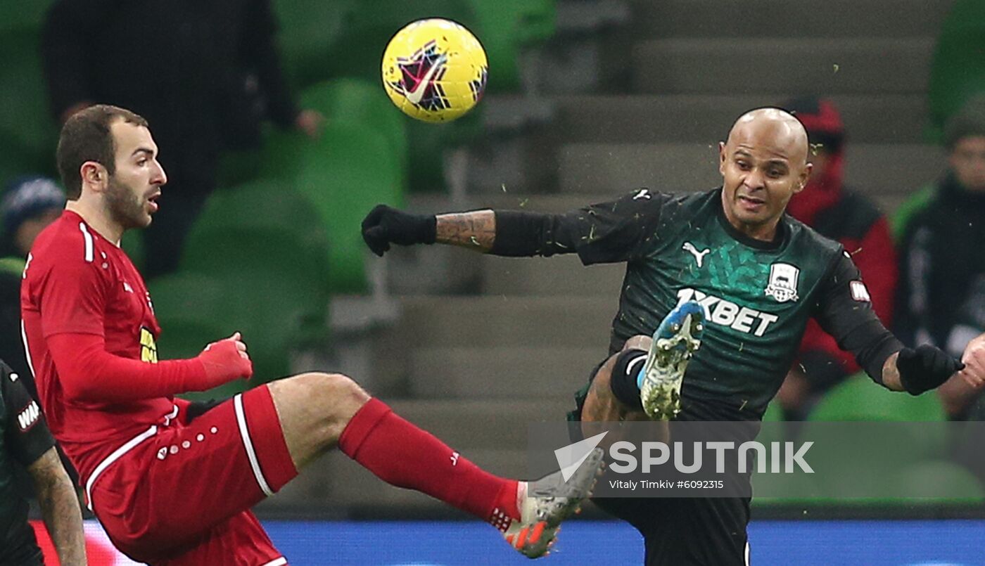Russia Soccer Premier-League Krasnodar - Tambov