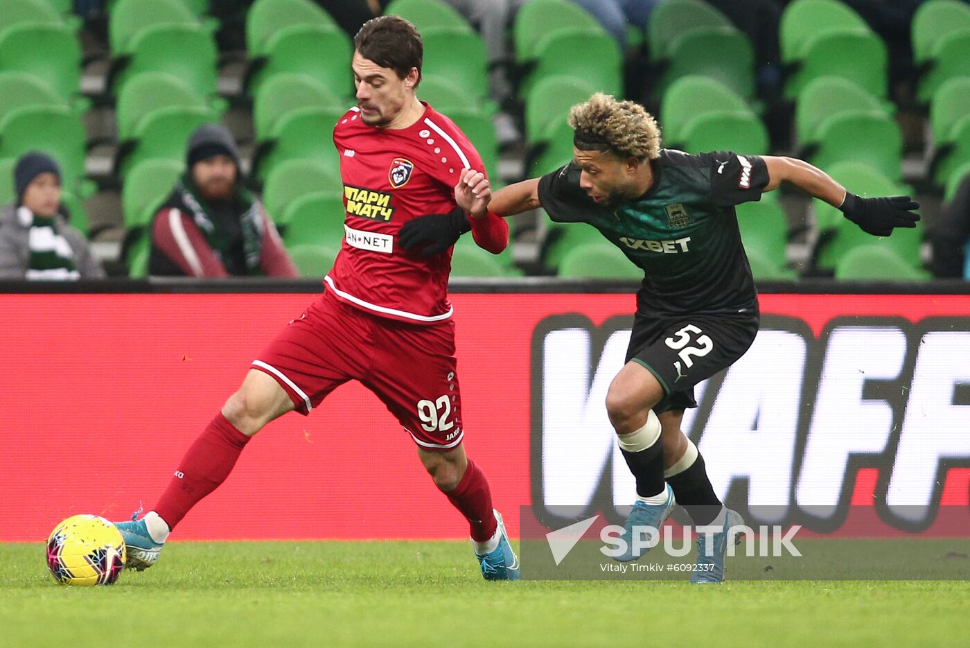 Russia Soccer Premier-League Krasnodar - Tambov