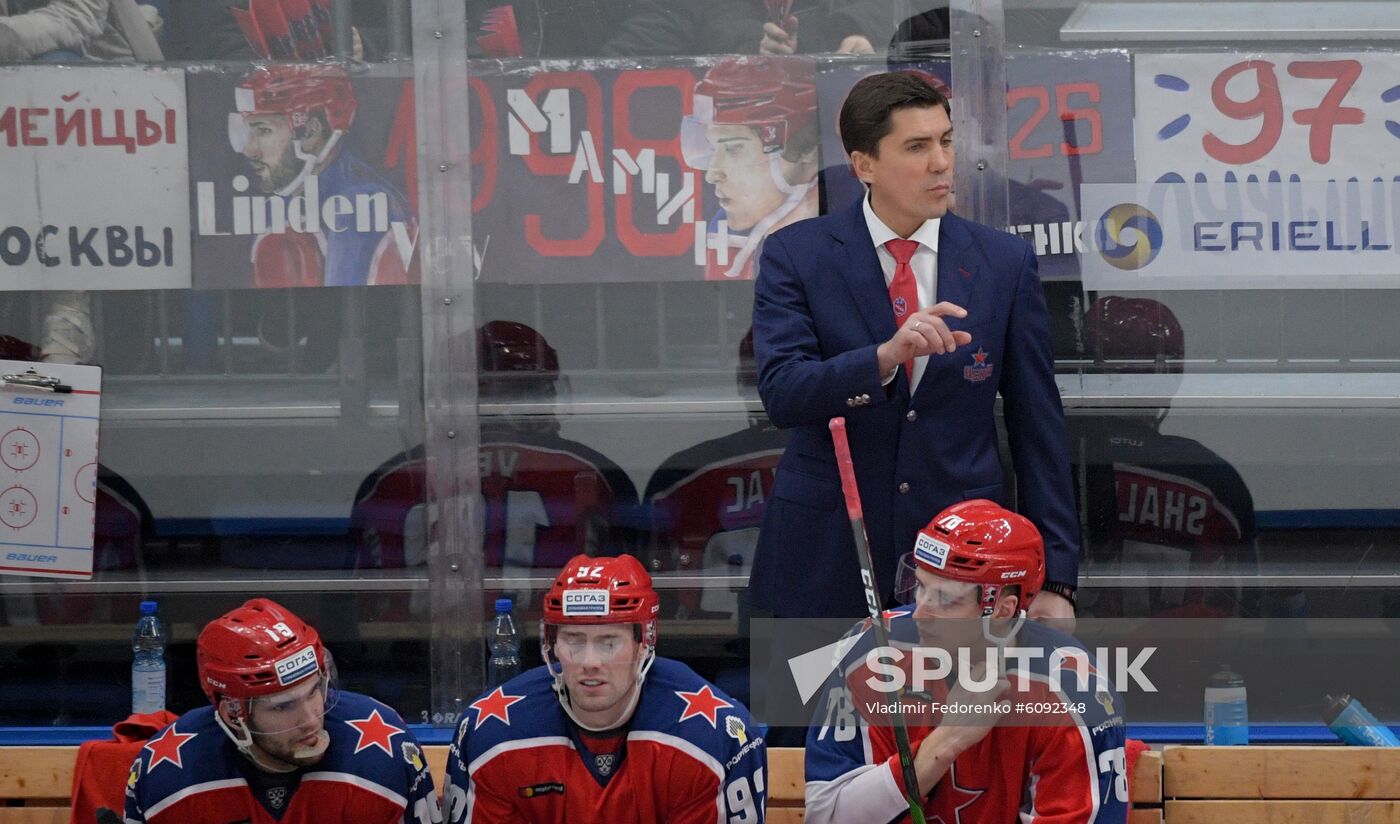 Russia Ice Hockey CSKA - SKA