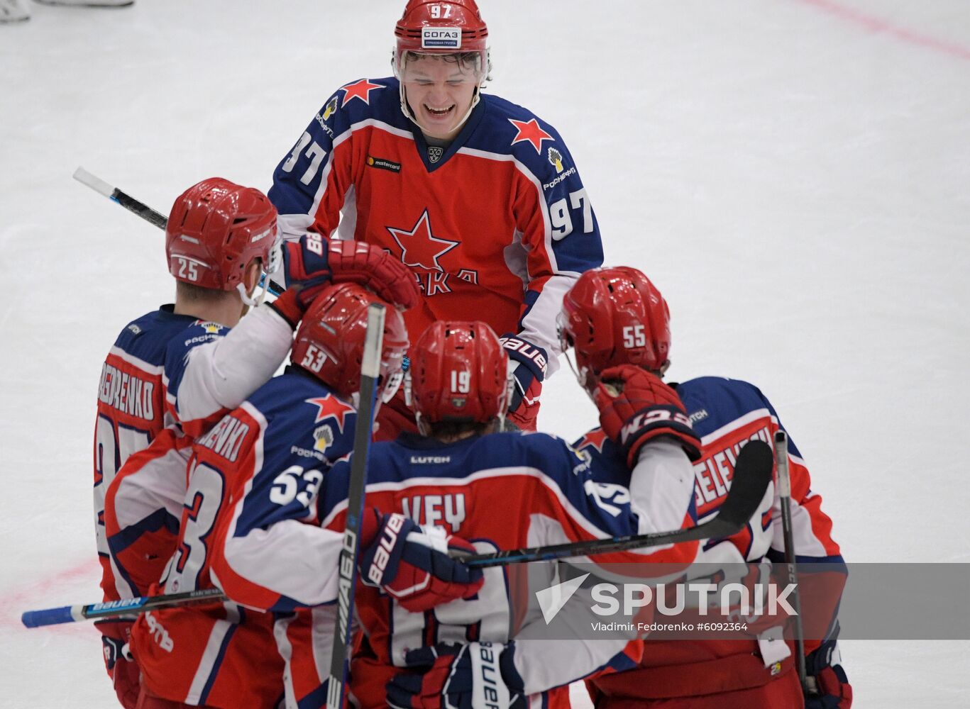 Russia Ice Hockey CSKA - SKA