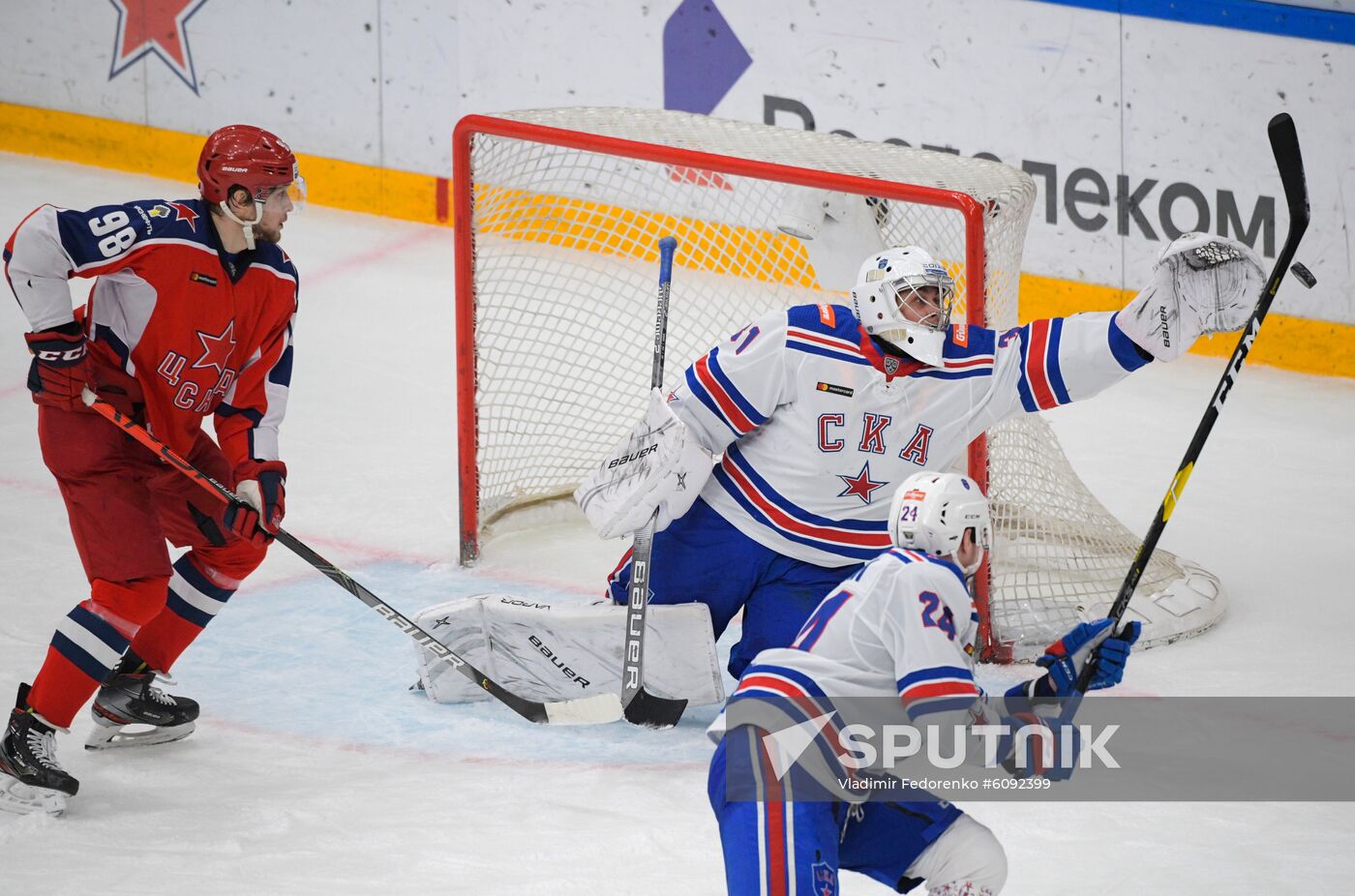 Russia Ice Hockey CSKA - SKA