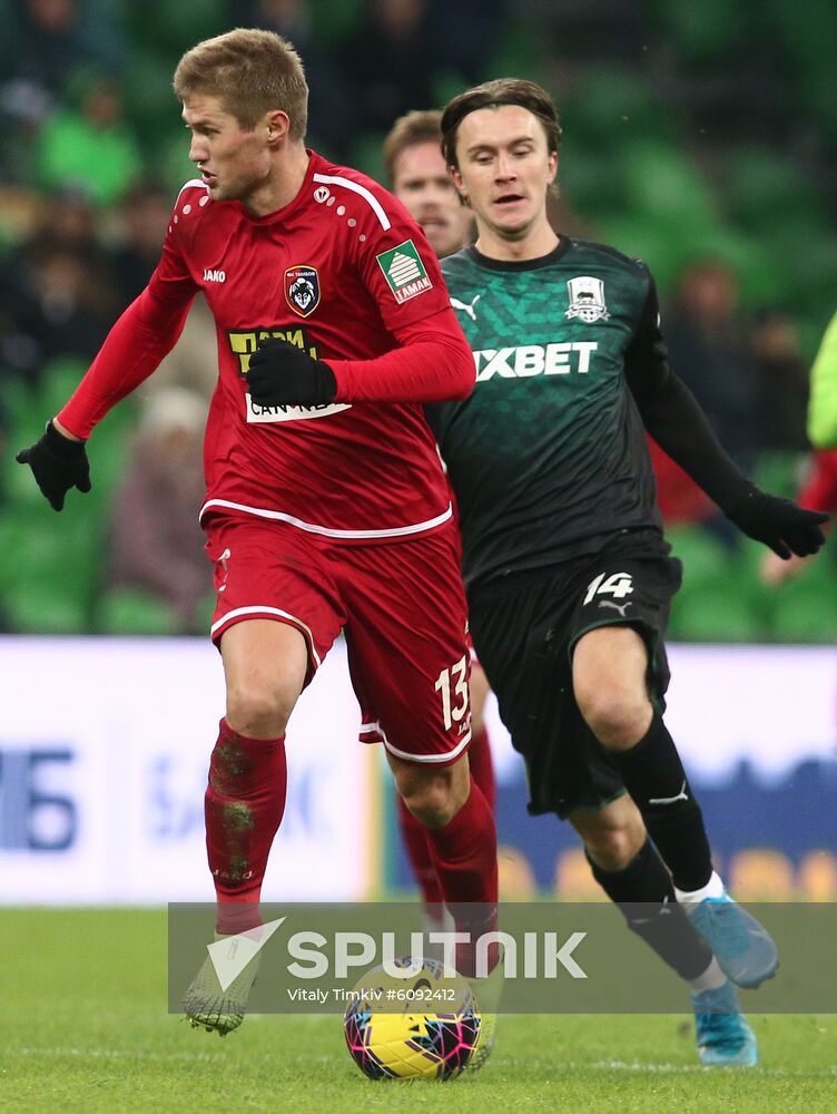 Russia Soccer Premier-League Krasnodar - Tambov