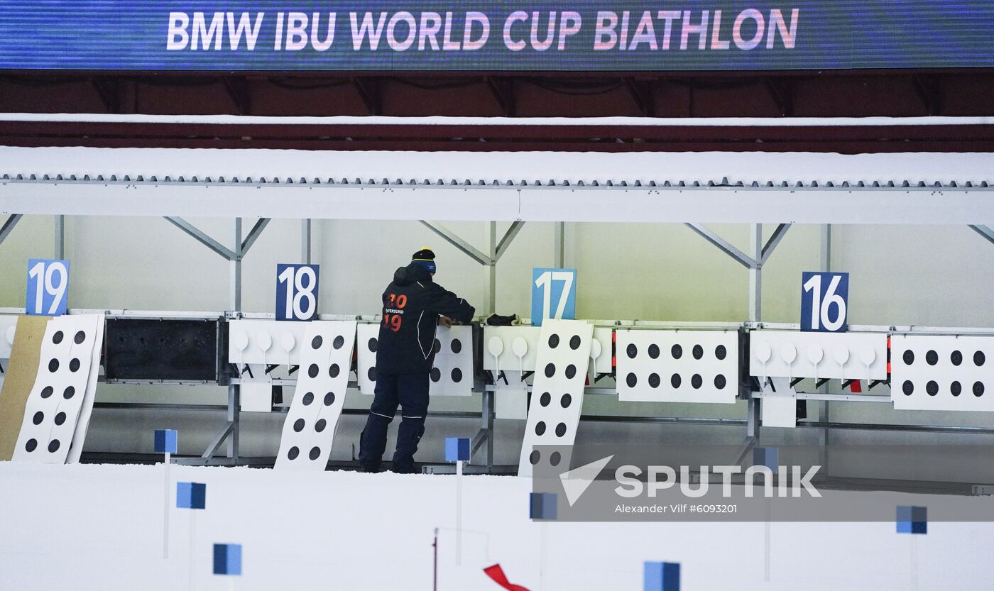 Sweden Biathlon World Cup Training