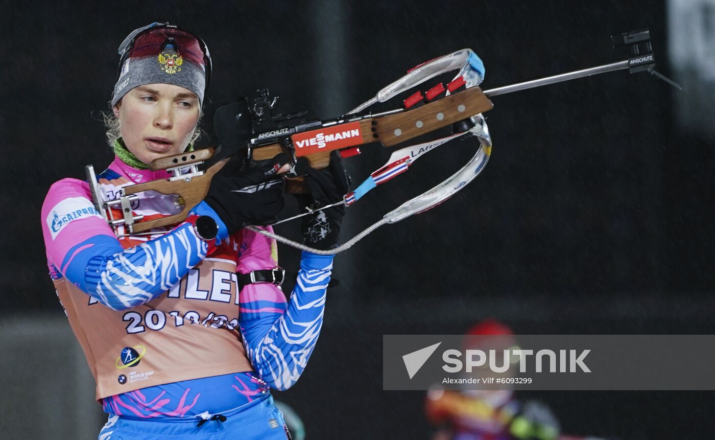 Sweden Biathlon World Cup Training