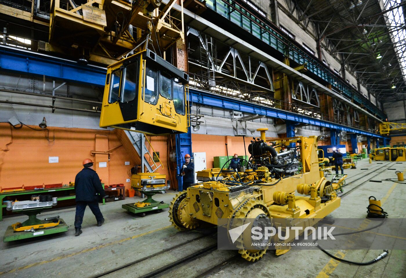 Russia Chelyabinsk Tractor Plant